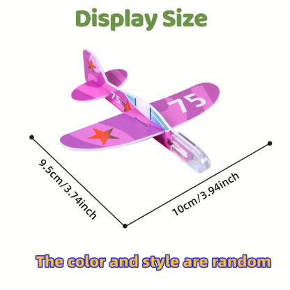 50pcs Foam Gliders Planes: Perfect Party Favors, Goodie Bag Stuffers & Classroom Prizes for Boys & Girls!