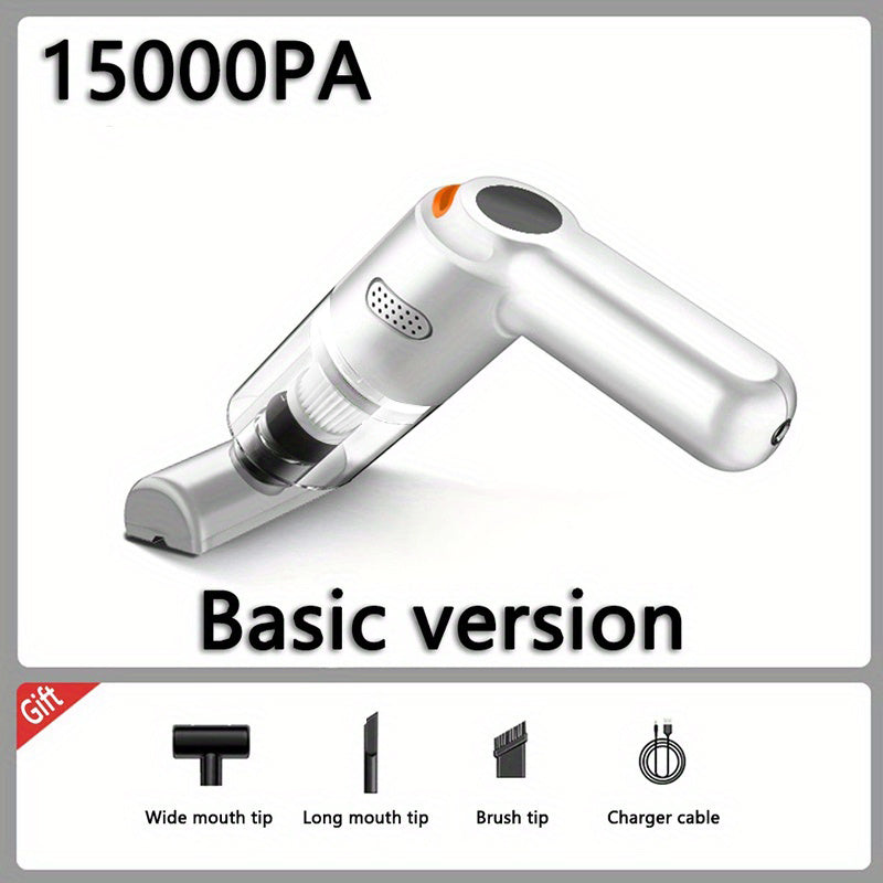 15000PA Wireless Car Vacuum Cleaner High Power 120W Cordless Handheld Robot Dust Blower For Car Home Mini Keyboard Cleaning