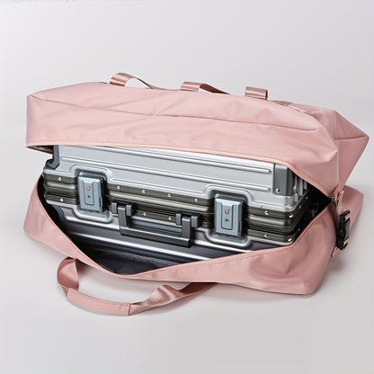 Travel in Style with this Portable Weekender Duffel Bag - Perfect for Gym, Yoga, and Weekend Trips!