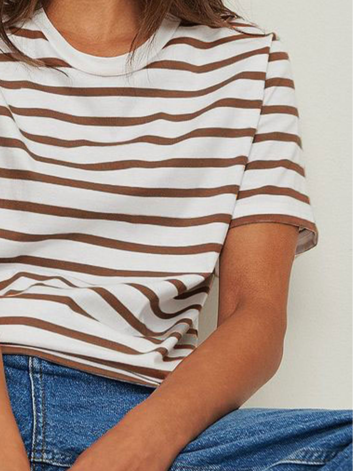 Striped Short Sleeve T-Shirt