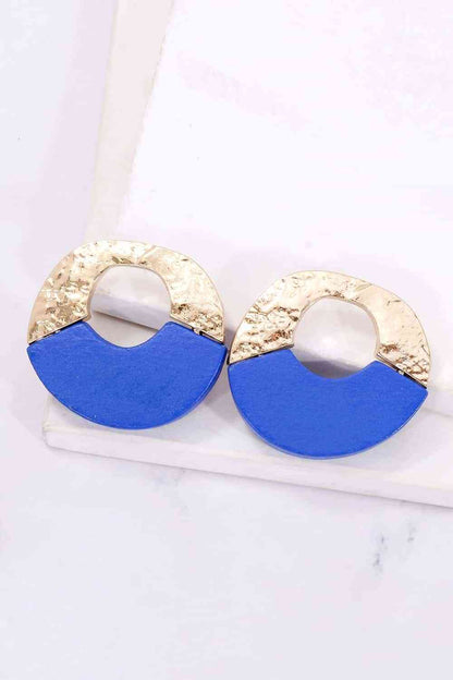 Zinc Alloy Dangle Earrings