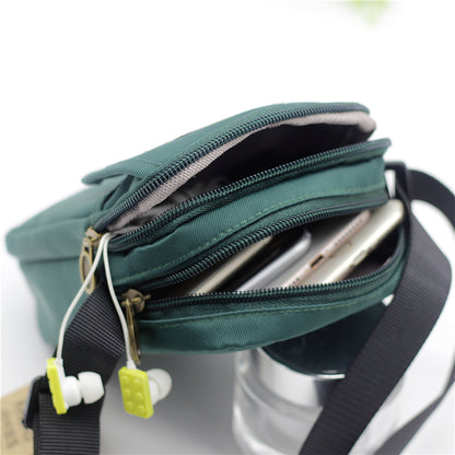 Women's Multifunctional Canvas Crossbody Phone Bag - Stylish and Versatile!