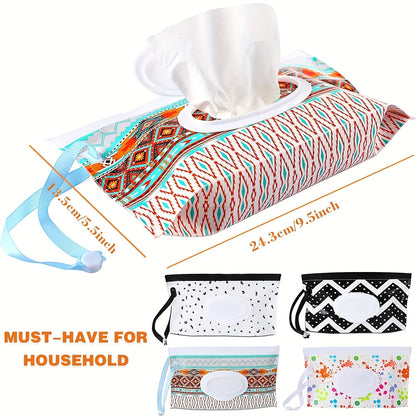 2pcs/set Portable Baby Wipes Container - Reusable Wet Wipe Pouch for Travel - Dispenser Holder for Easy Access - Keep Your Baby Clean and Comfortable on the Go