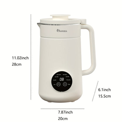 34oz/1000ml Heavy-Duty Blender - Make Delicious Soy Milk, Nut Milk, Coffee Juice & More!