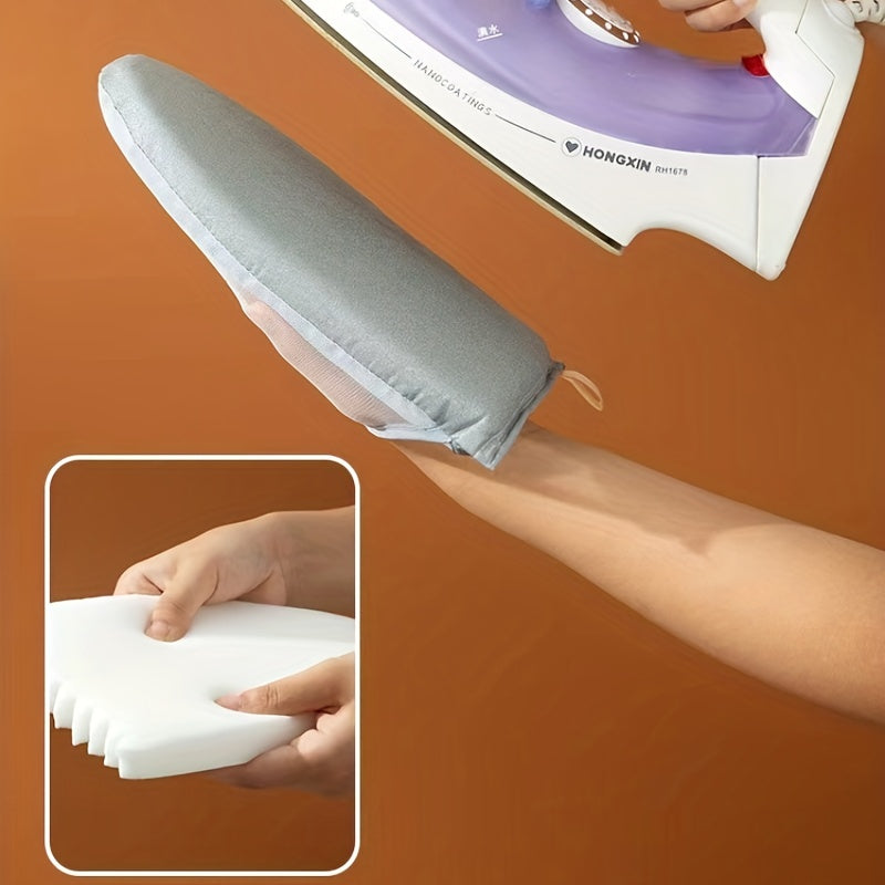 1PCS Handheld Ironing Board with Anti-Scalding Ironing Pad, Garment Steamer Clothes Heat Insulation Pad - Perfect for Quick and Efficient Ironing!