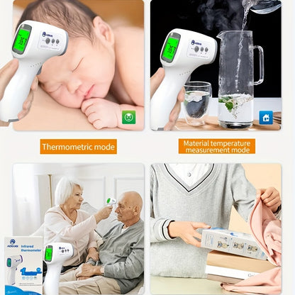 Accurate Digital Infrared Baby Non-contact Thermometer - Simple Operation, Precise Data, Household Essentials (No Battery)