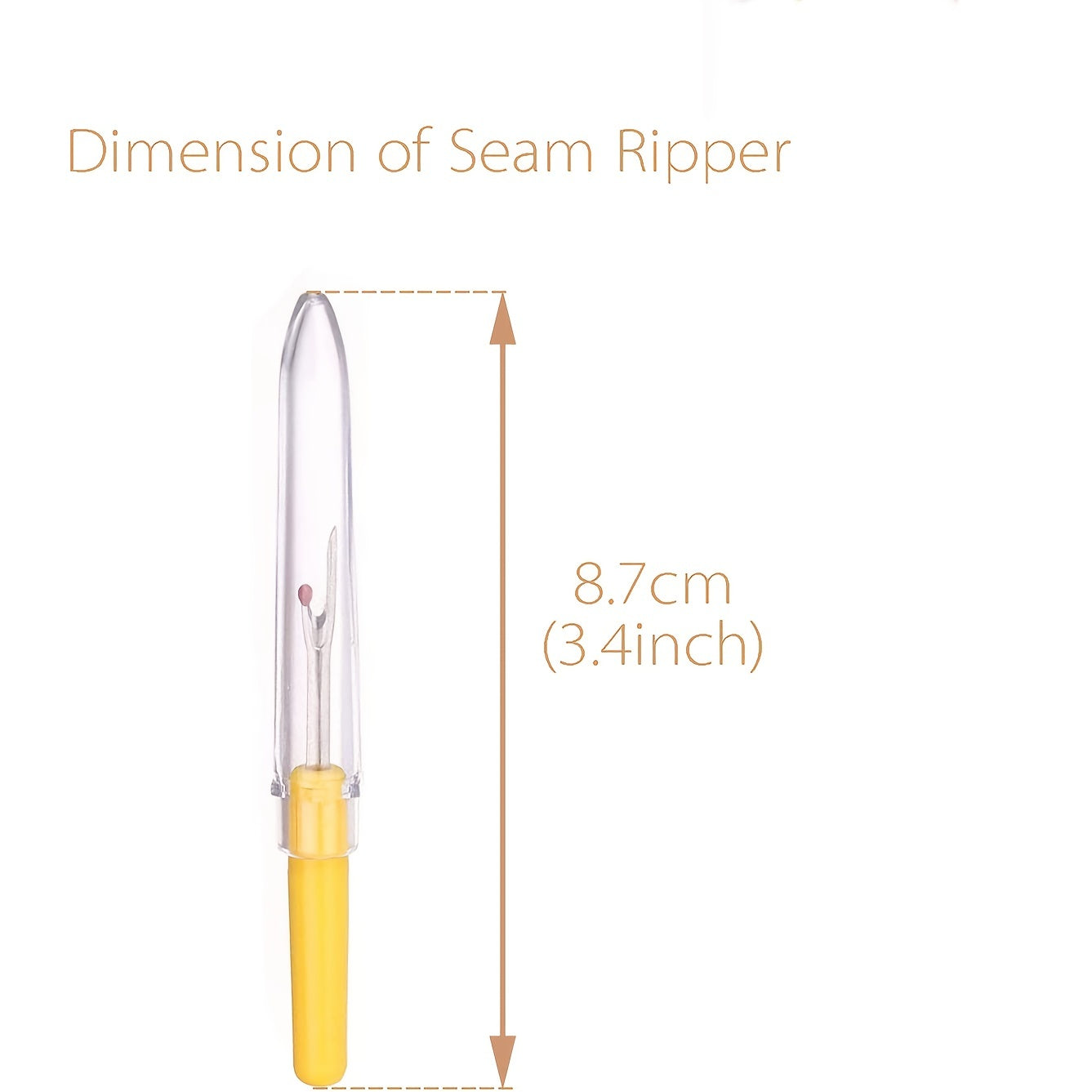 2pcs Seam Ripper and Thread Cutter Set - Perfect for Sewing and Crafting Projects, Includes Small Clothes Tag Remover and Essential Sewing Supplies