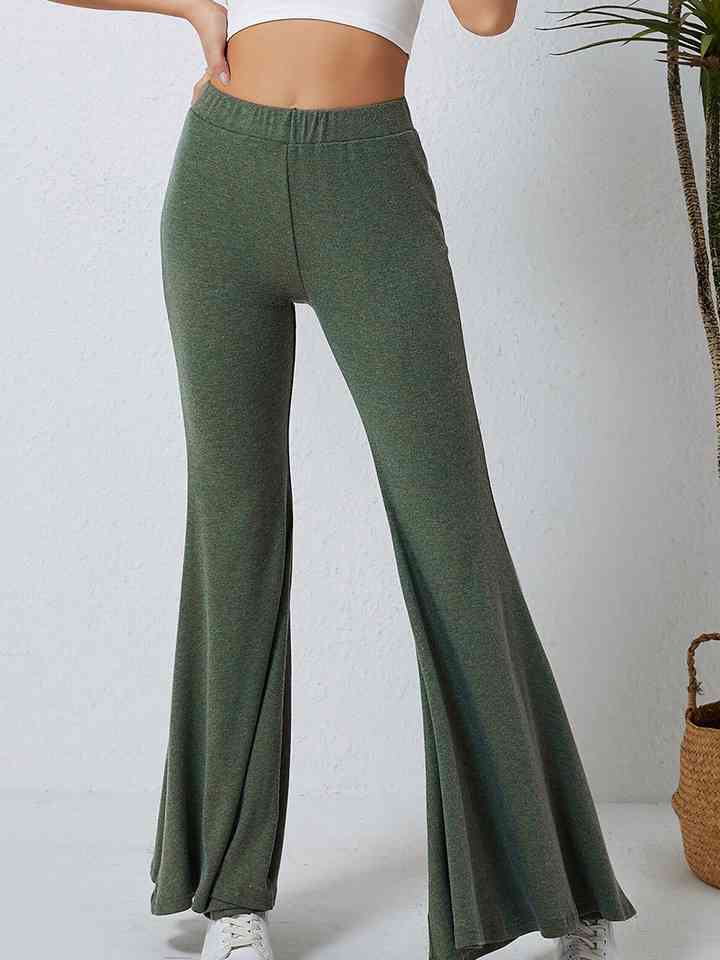 Pantalon long évasé