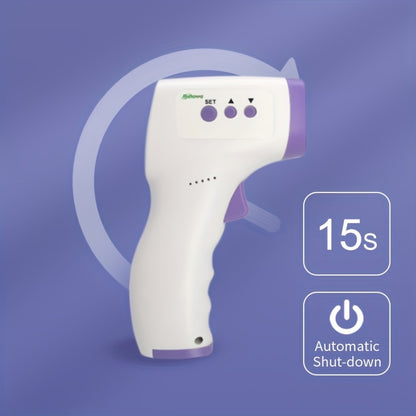 Accurate Infrared Thermometer for Adults & Kids - Instant Readings, No Touch, Digital LCD Display, Fever Alarm & More!