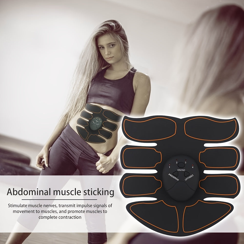 Stimulateur ABS, entraîneur d'abdos, ceinture de tonification abdominale, tonique musculaire, ceinture d'entraînement abdominale, équipement de fitness portable rechargeable, cadeau pour hommes et femmes 