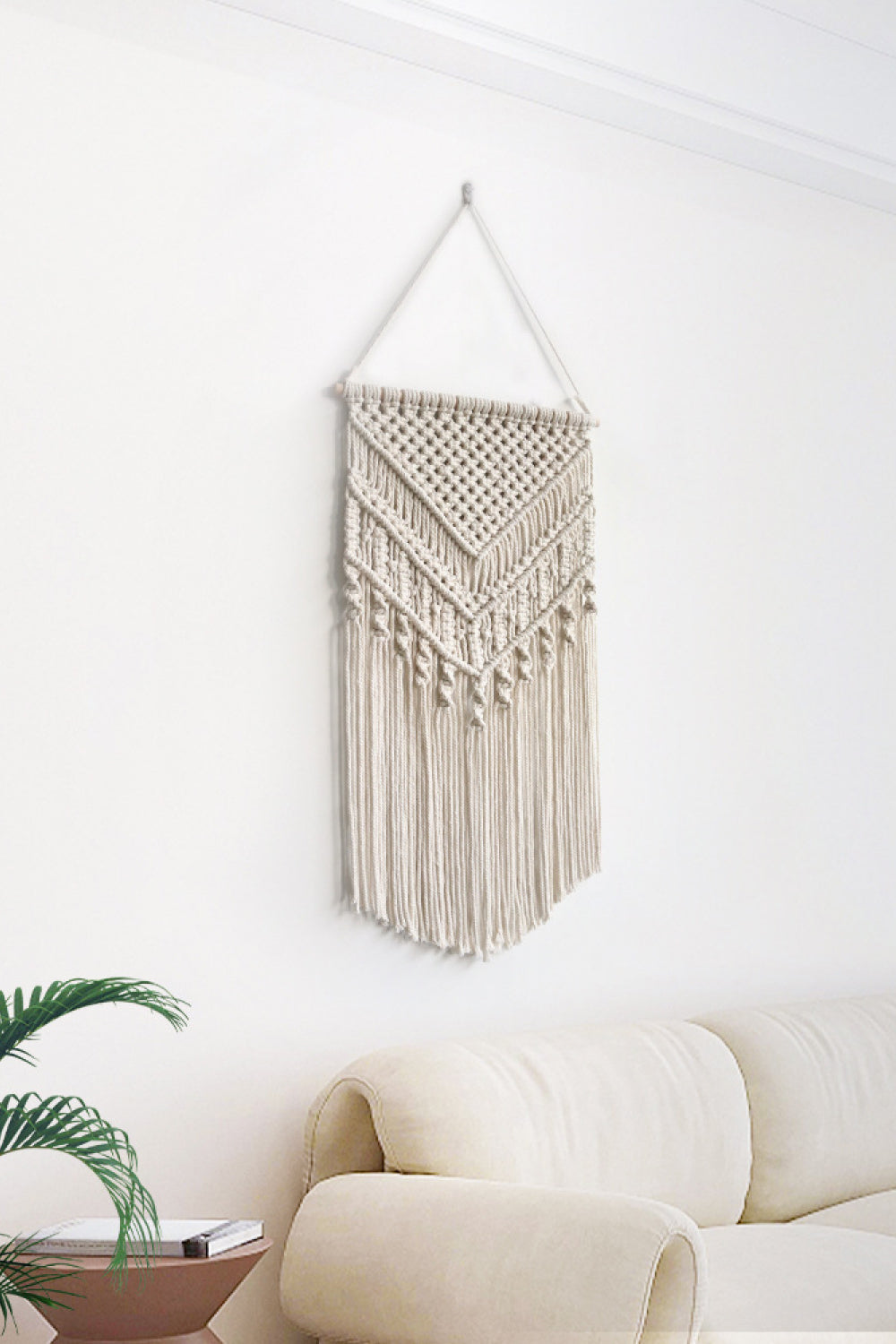 Warm Life Fringe Macrame Wall Hanging