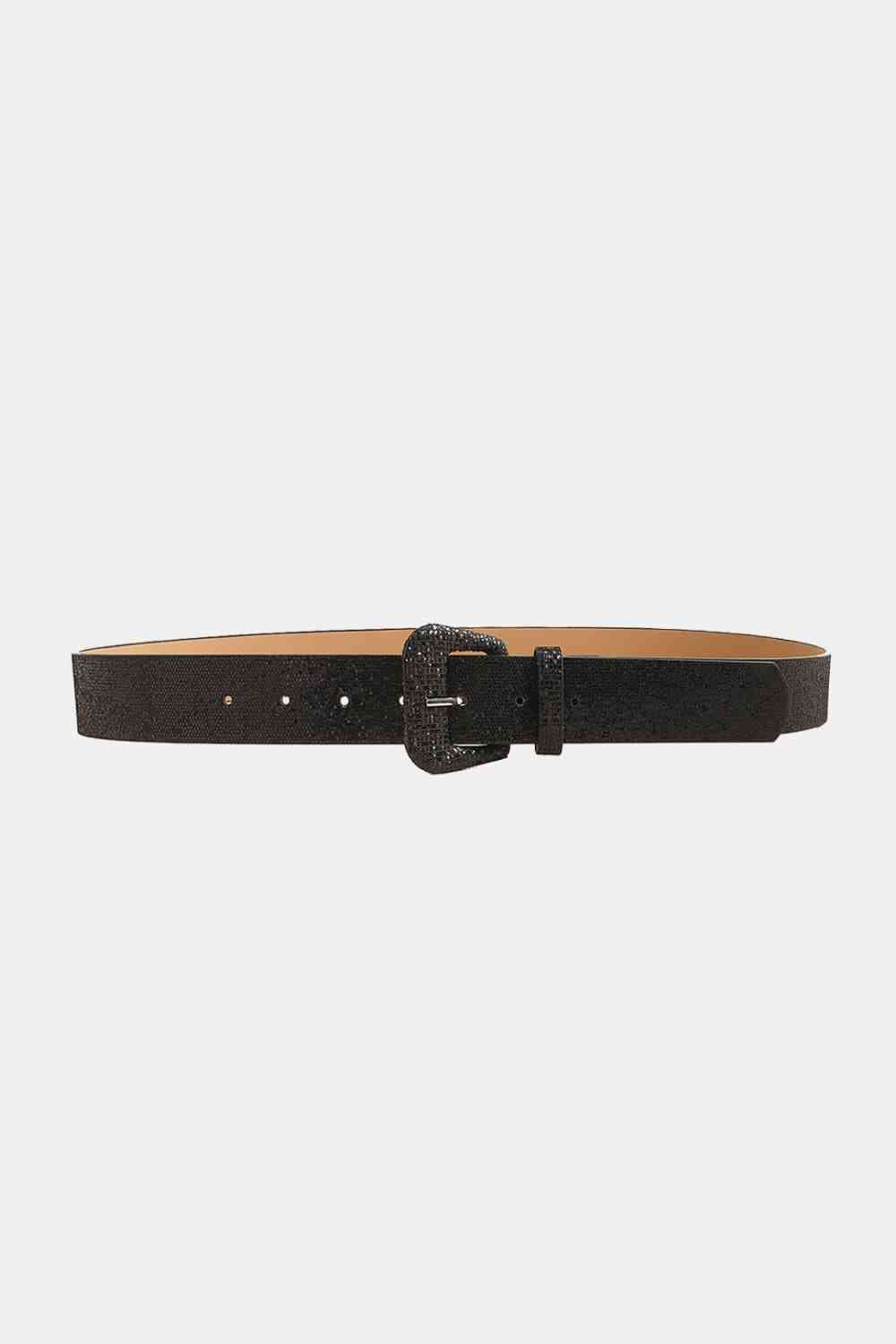 Glitter PU Leather Belt