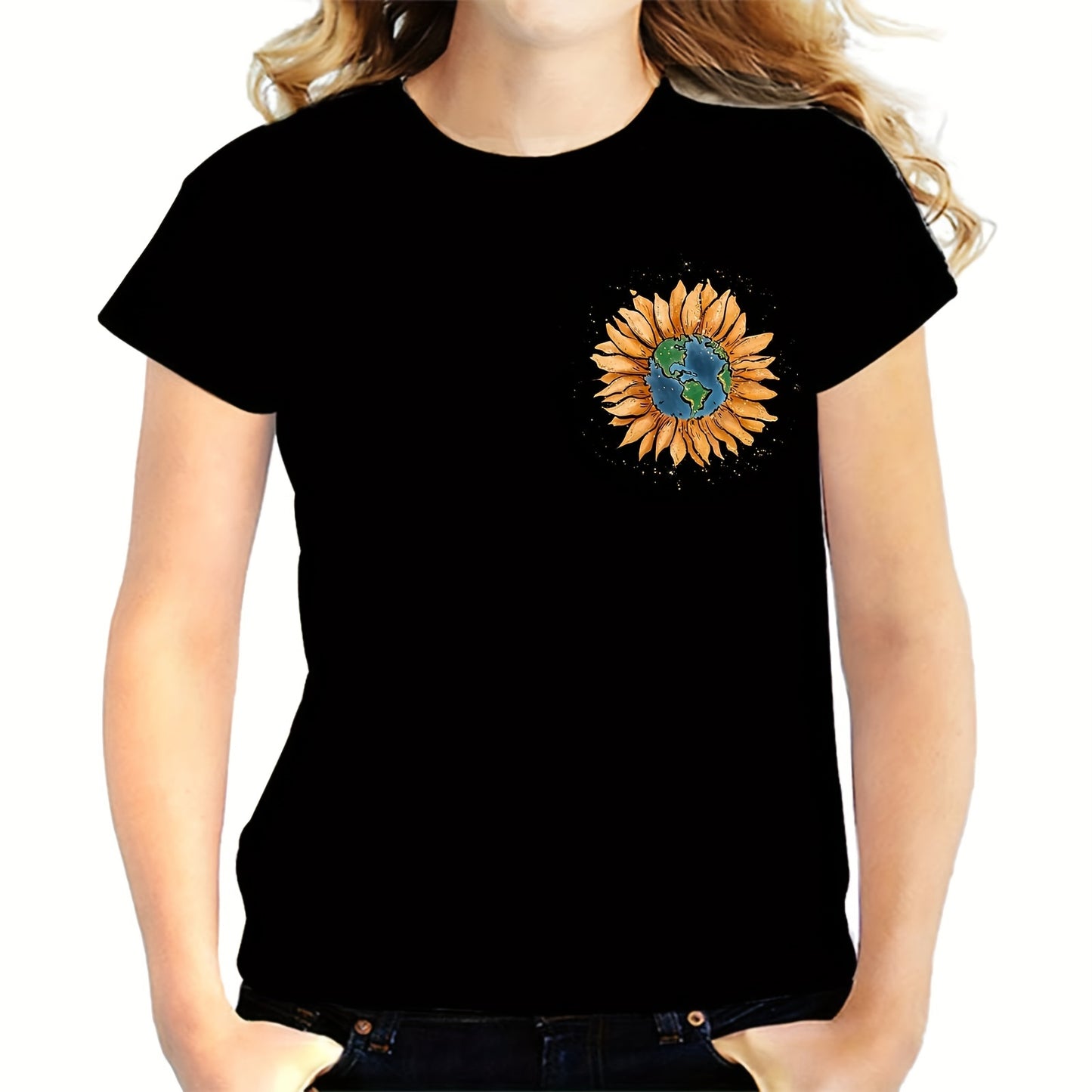 9 Packs of Sunflower Iron-On Heat Transfer Stickers - Perfect for DIY Clothing, T-Shirts, Masks, Jeans & More!