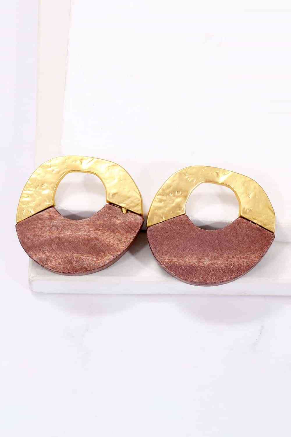 Zinc Alloy Dangle Earrings