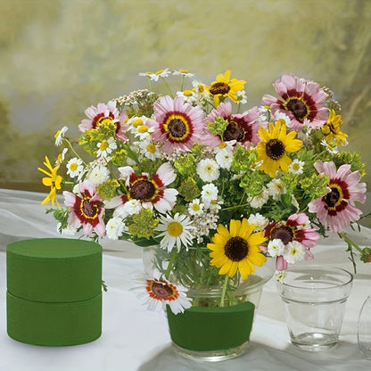 15pcs Floral Foam: Create Beautiful Flower Arrangements with Green Foaming Glue Blocks!