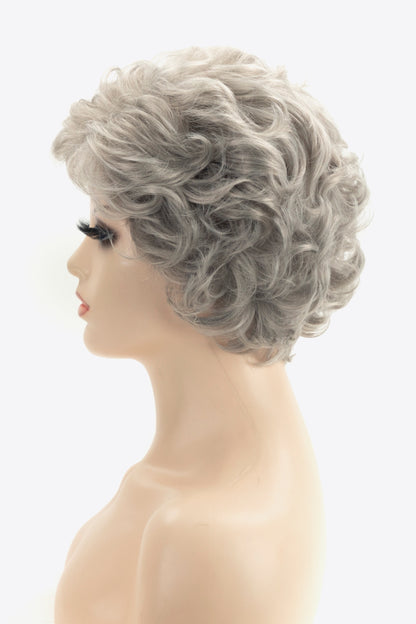 Synthetic Curly Short Wigs 4''