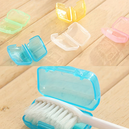 5pcs Lightweight Portable Toothbrush Case: Practical Travel Toothbrush Storage Box & Organizer for Women's Fashion & Travel Accessories