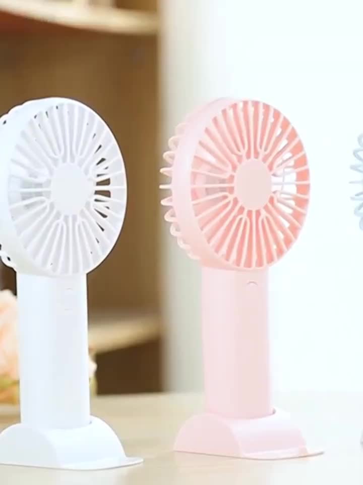 Stay Cool Anywhere: Portable Rechargeable USB Mini Fan with Silent Large Wind