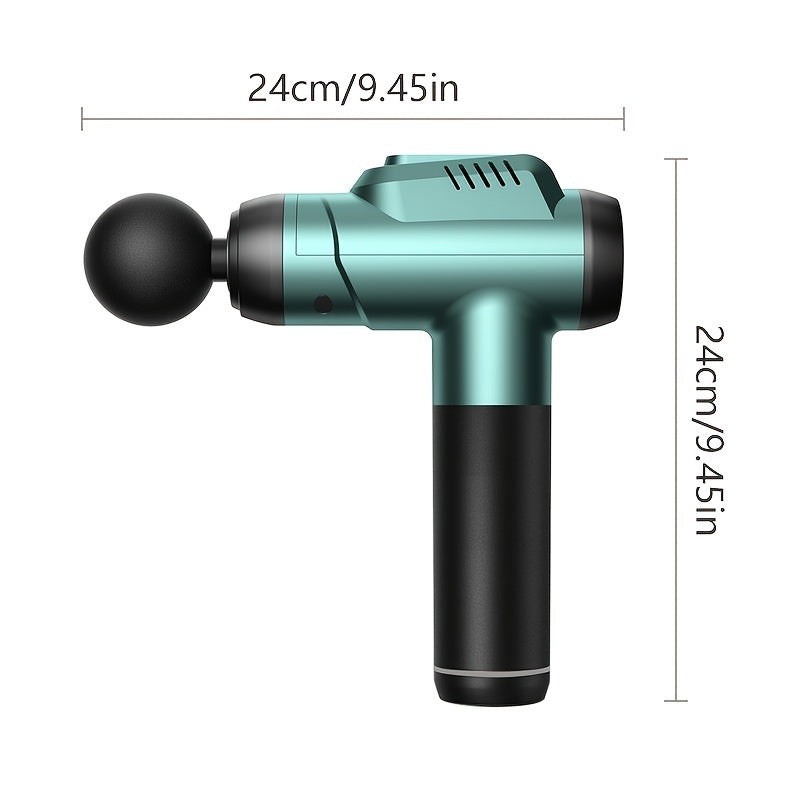 Upgrade Your Workout with Massage Gun - 6 Gears Speed Level, 8 Different Heads For Different Muscle Groups!