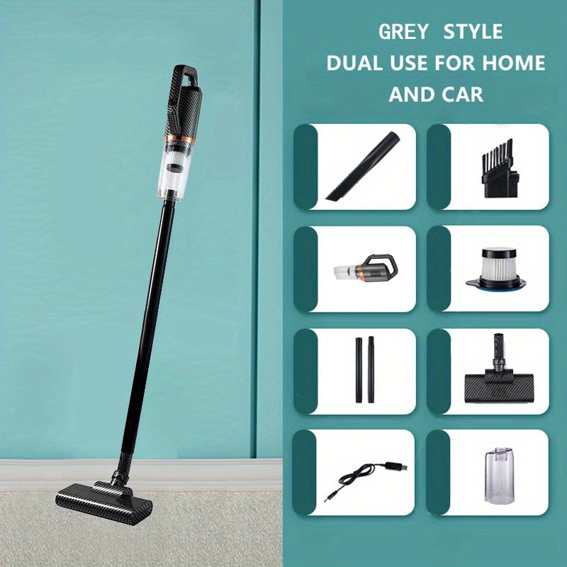 Strong Suction Vacuum Cleaner Dust Removal Wireless Handheld Vacuum Cleaner Household Small Home Car Dual-purpose Vacuum Cleaner