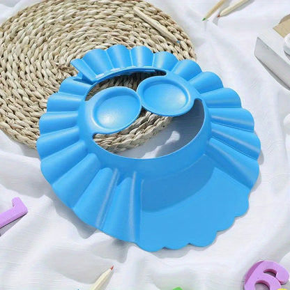 1 bonnet souple pour la protection des cheveux de bébé : gardez les enfants en sécurité et à l'aise sous la douche ! 