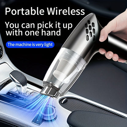 12V Super Suction Car Vacuum Cleaner - High Power Handheld Mini Vacuum for Home & Car Interior Cleaning