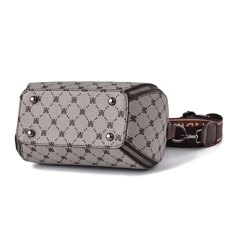 Women's Stylish Letter Graphic Flap Purse - A Must-Have Top Handle Bag for the Fashionable!