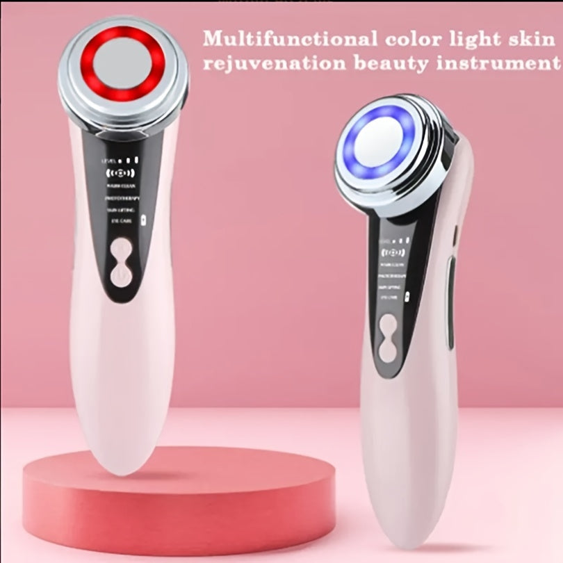 Beauty Instrument Household Facial Photon Skin Rejuvenation Beauty Instrument Pore Cleaning Rejuvenation Skin Lifting USB Charging Facial Import Instrument