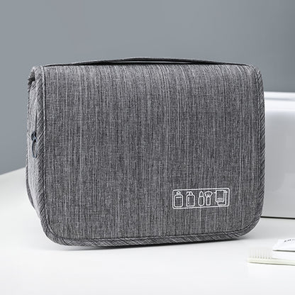 Stay Organized On-the-Go: 1pc Hanging Travel Toiletry Bag for Cosmetics & Bath Essentials