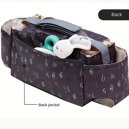 Universal Baby Stroller Bag - Waterproof, Multifunctional & Perfect for Bottles, Cups, Tissues, Diapers & More!